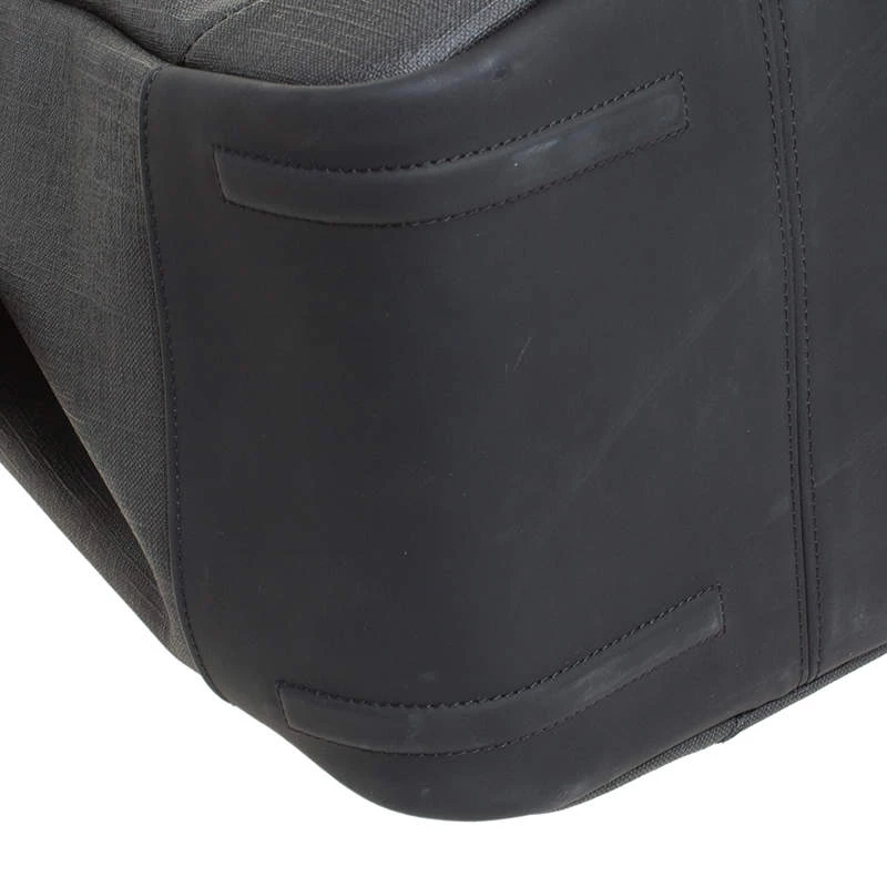 Tumi Dark Grey Coated Canvas Ashton Lenox Duffel Bag For Men - Image 10