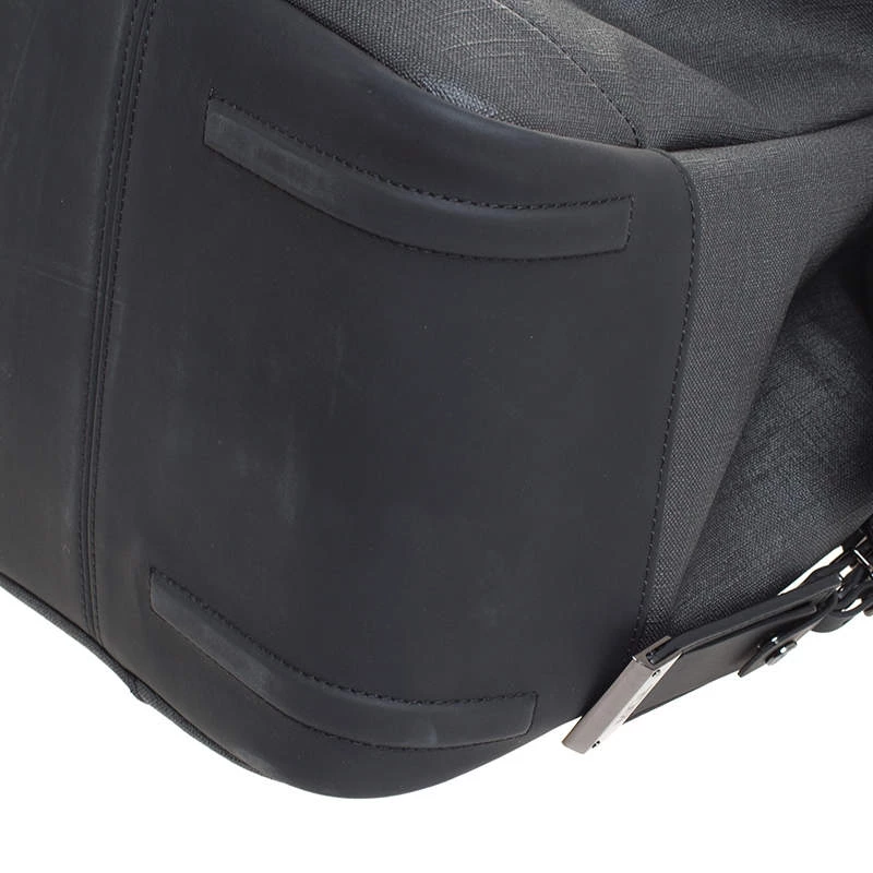 Tumi Dark Grey Coated Canvas Ashton Lenox Duffel Bag For Men - Image 11