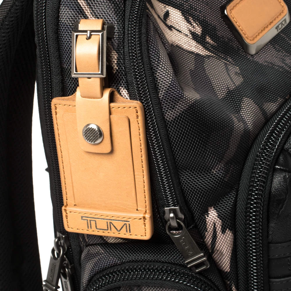 TUMI Camouflage Nylon And Leather Alpha Bravo Nellis Backpack For Men - Image 6