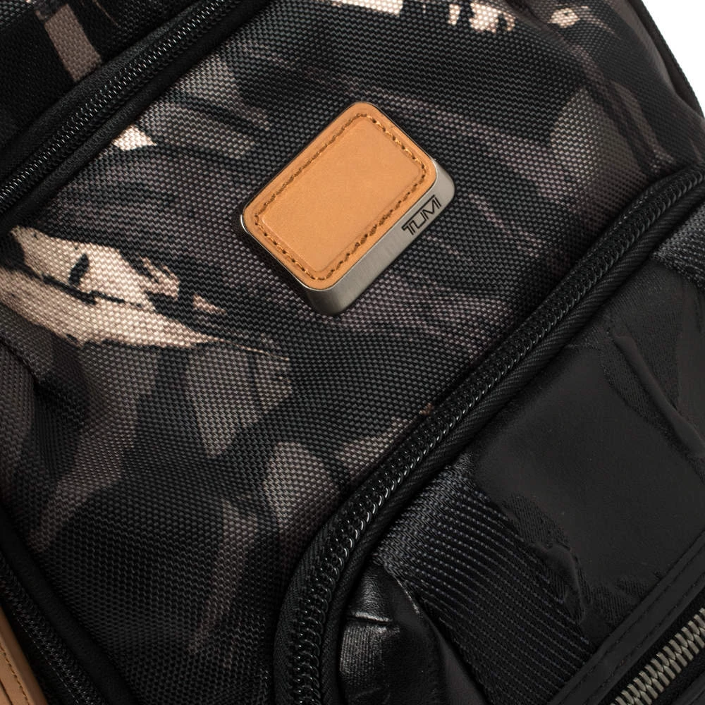 TUMI Camouflage Nylon And Leather Alpha Bravo Nellis Backpack For Men - Image 5