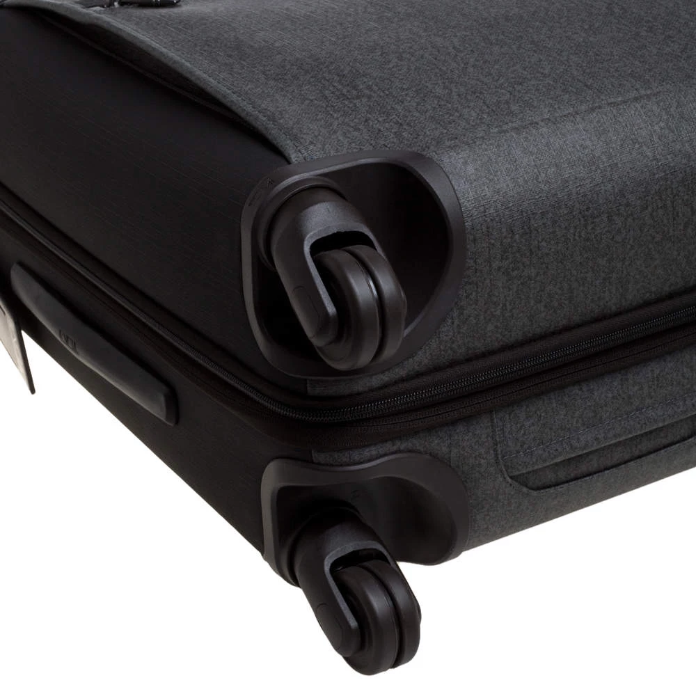 Tumi Grey/Brown PVC Alpha 2 Continental Expandable 4 Wheel Carry On Luggage For Men - Image 10