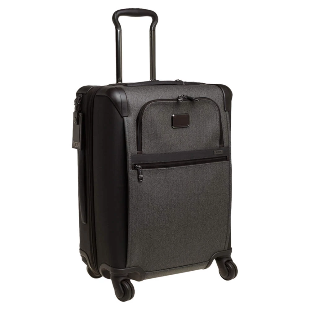Tumi Grey/Brown PVC Alpha 2 Continental Expandable 4 Wheel Carry On Luggage For Men - Image 3