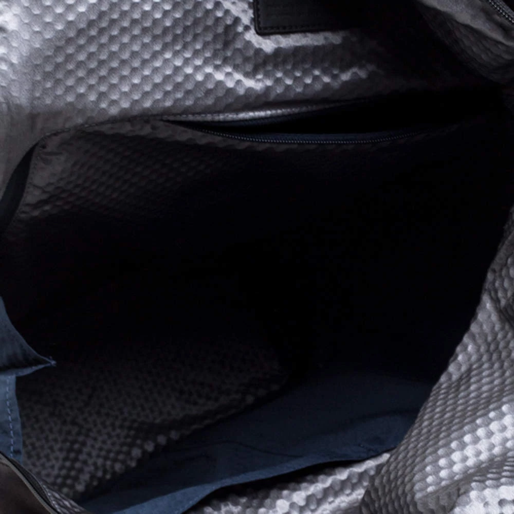 TUMI Black/Metallic Bronze London Roll Top Backpack For Men - Image 7