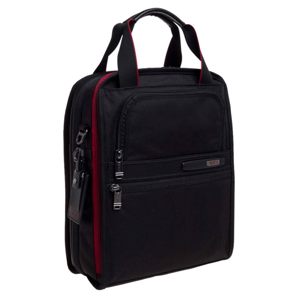 TUMI Black Nylon DFO Utility Expandable Tote For Men - Image 3