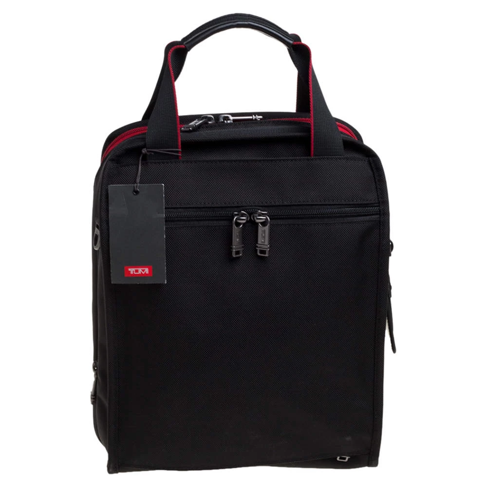 TUMI Black Nylon DFO Utility Expandable Tote For Men - Image 4