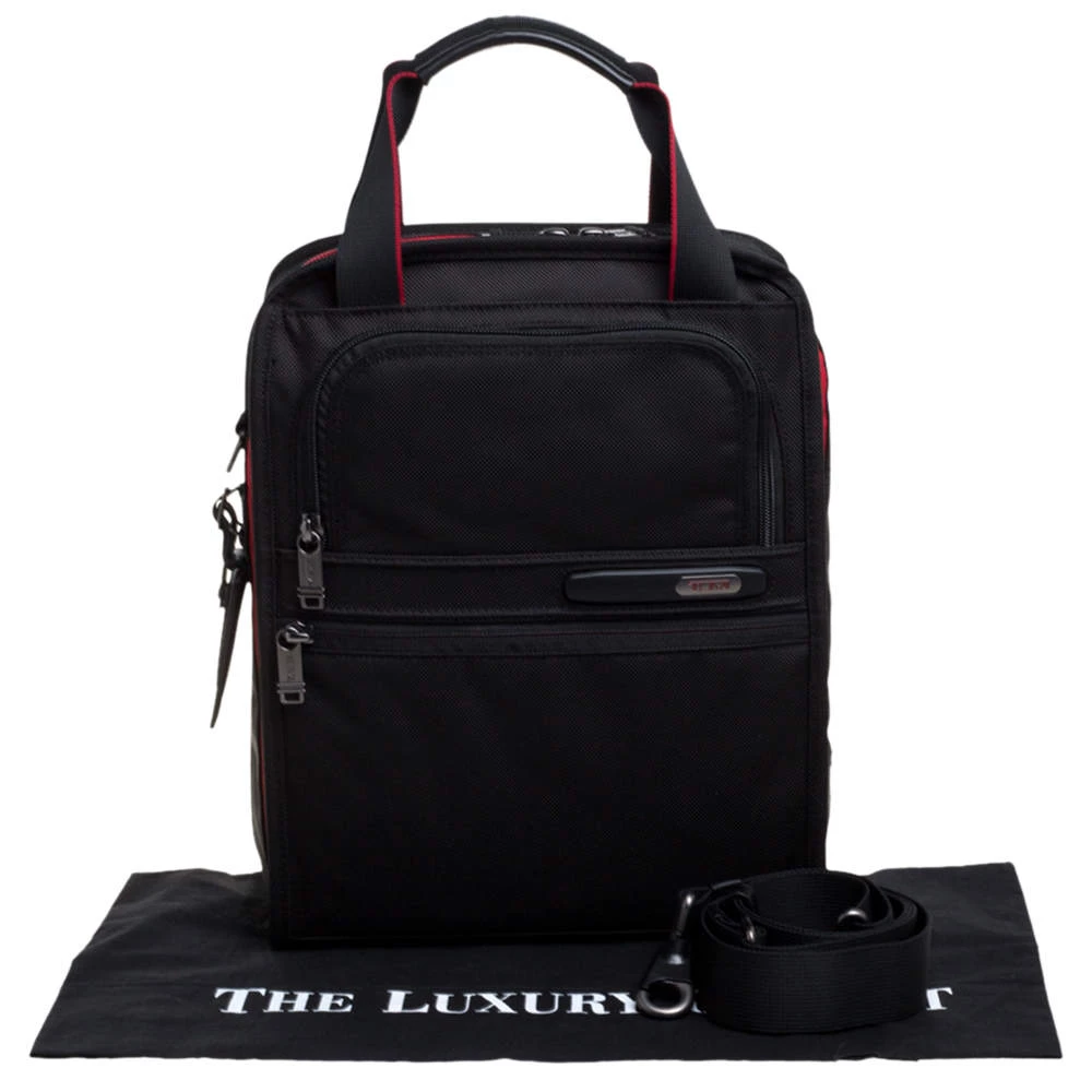 TUMI Black Nylon DFO Utility Expandable Tote For Men - Image 9