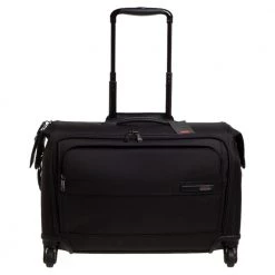TUMI Black Nylon Gen 4.2 Carry On 4 Wheel Garment Bag For Men