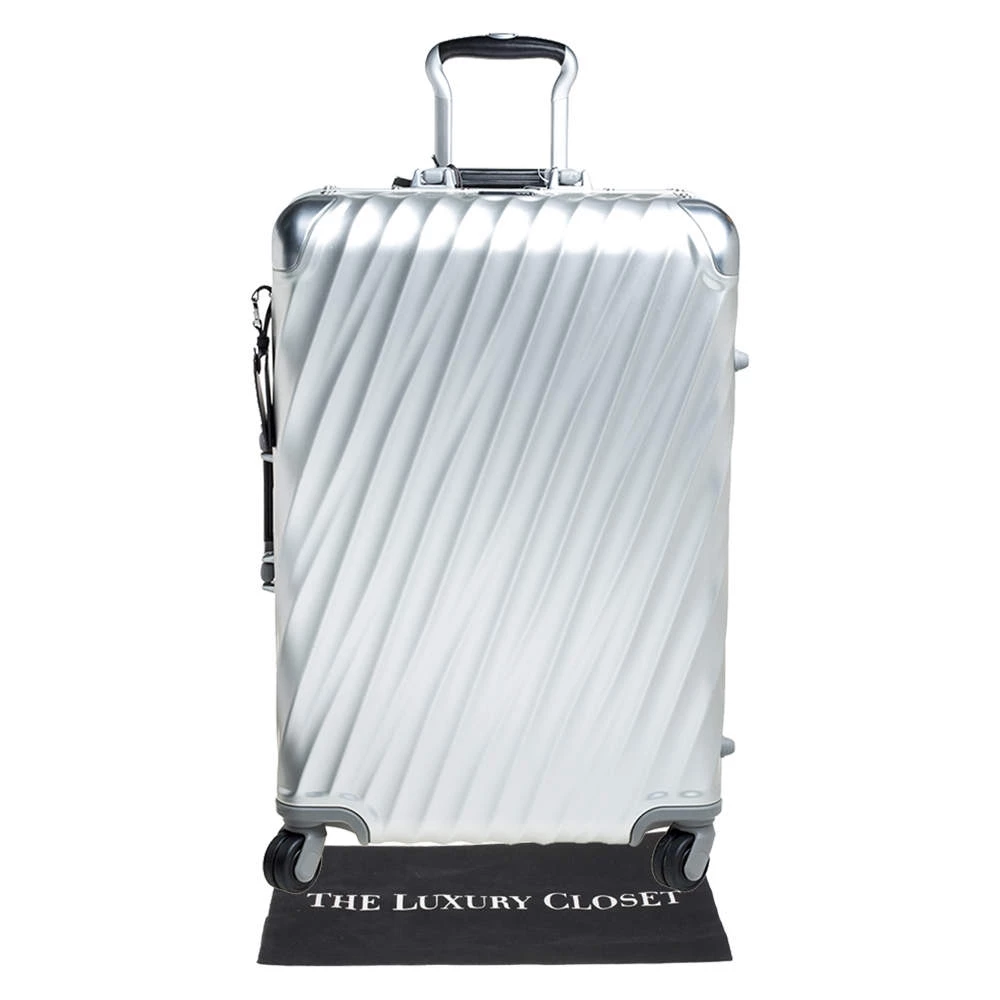 TUMI Silver 19 Degrees Aluminum Extended Trip Packing Case For Men - Image 9