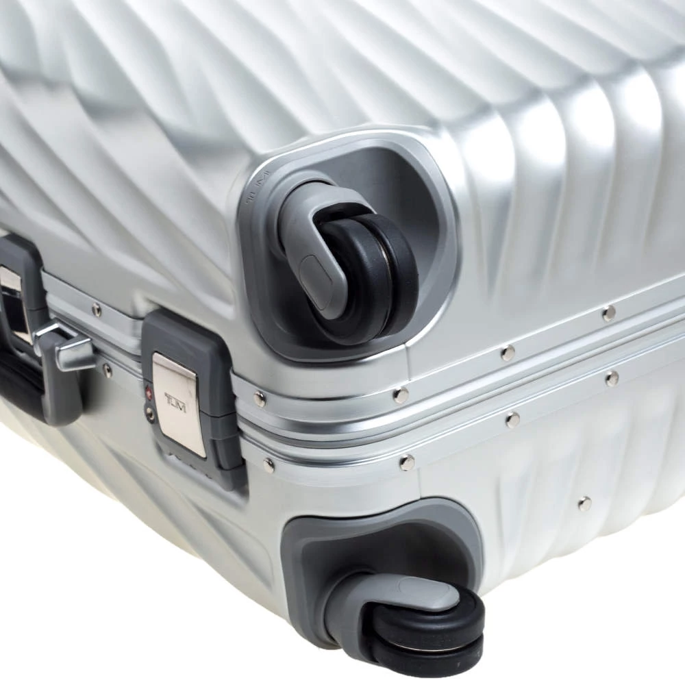 TUMI Silver 19 Degrees Aluminum Extended Trip Packing Case For Men - Image 10