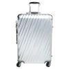 TUMI Silver 19 Degrees Aluminum Extended Trip Packing Case For Men