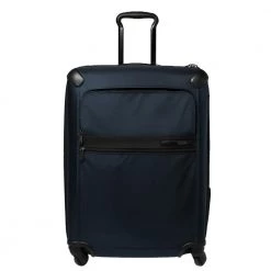 TUMI Navy Blue Nylon Gen 4.2 Short Trip Expandable 4 Wheel Packing Case For Men