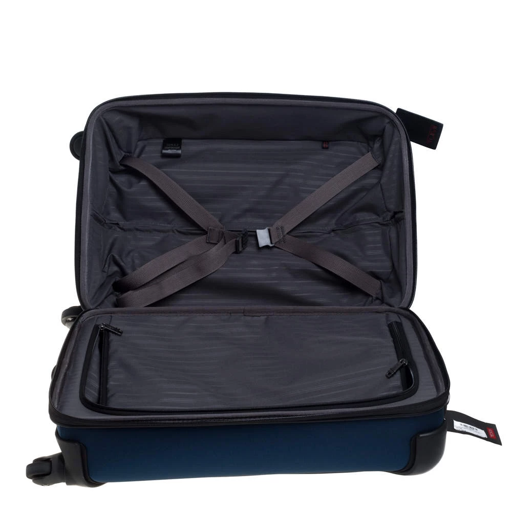 TUMI Blue/Black Nylon Gen 4.2 Lightweight International Carryon Luggage For Men - Image 13