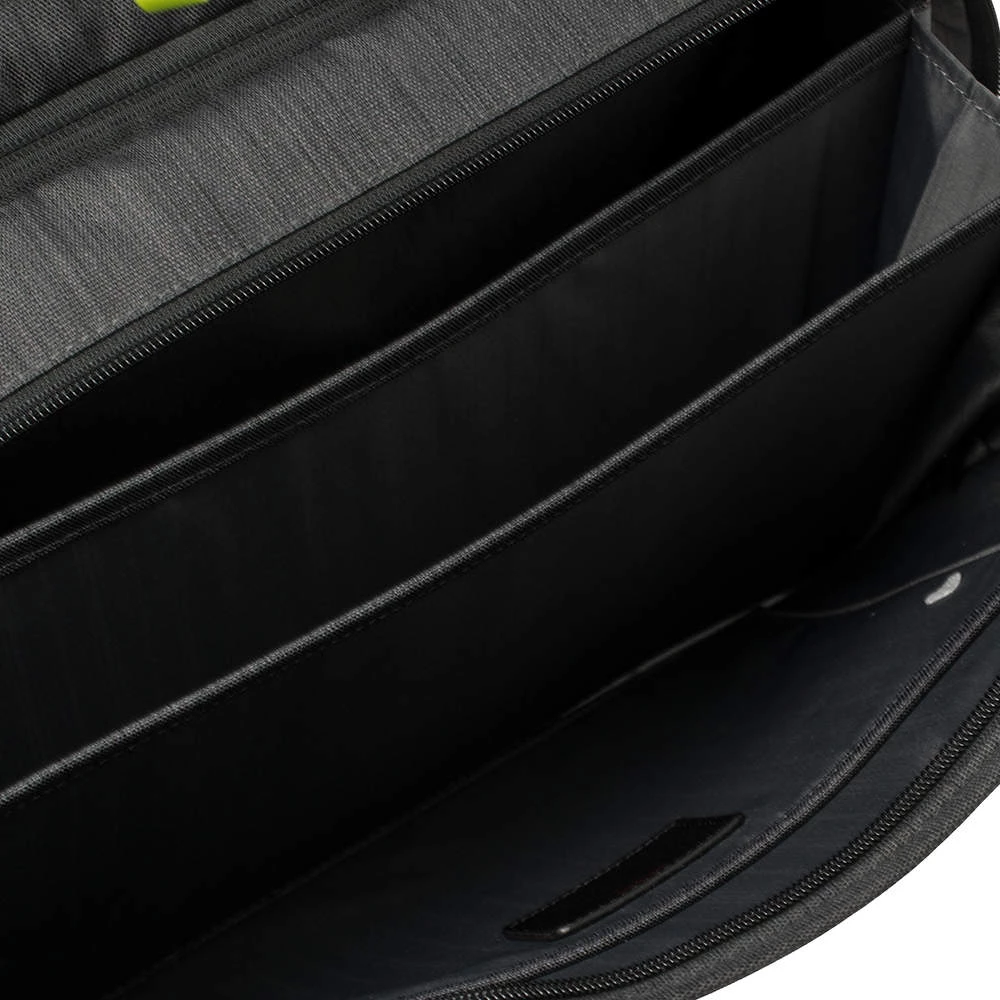 TUMI Grey Nylon Gen 4.2 Expandable Organizer Laptop Briefcase For Men - Image 8