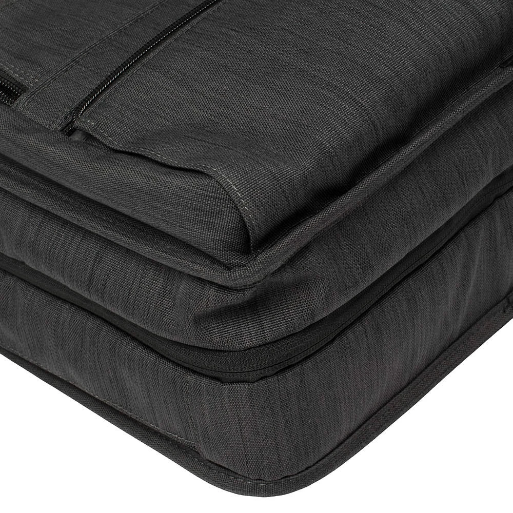 TUMI Grey Nylon Gen 4.2 Expandable Organizer Laptop Briefcase For Men - Image 12