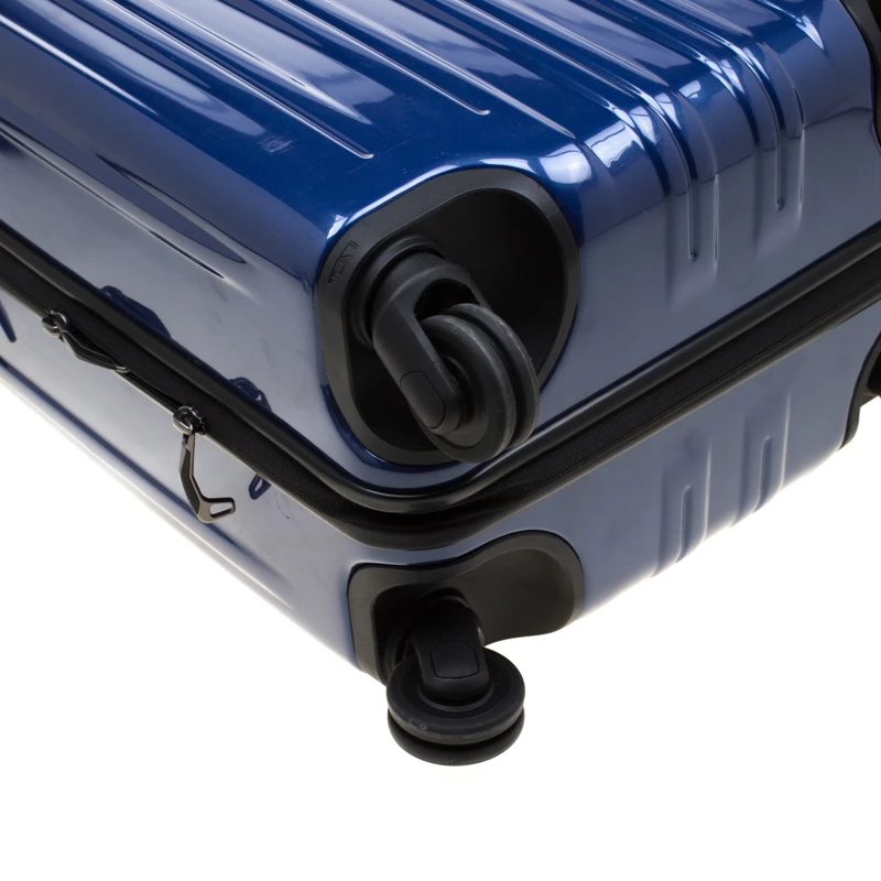 TUMI Blue/Black Plastic Rollenkoffer Continental Trolley For Men - Image 10