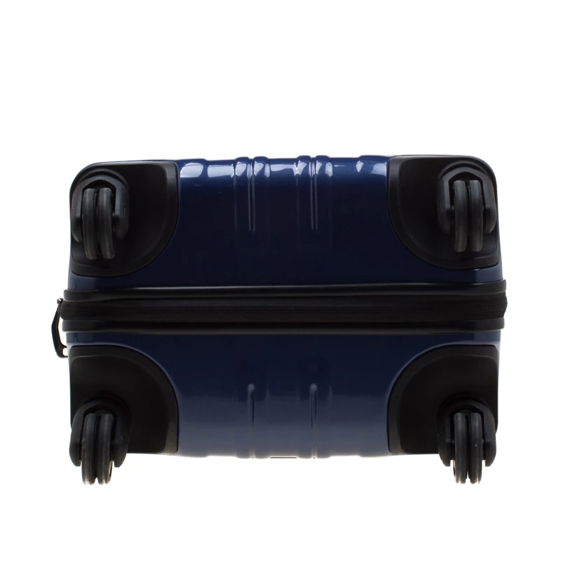 TUMI Blue/Black Plastic Rollenkoffer Continental Trolley For Men - Image 6