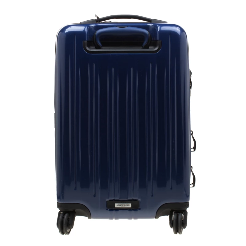 TUMI Blue/Black Plastic Rollenkoffer Continental Trolley For Men - Image 4