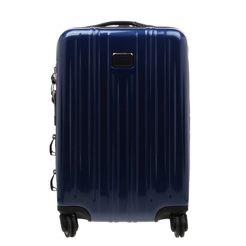 TUMI Blue/Black Plastic Rollenkoffer Continental Trolley For Men