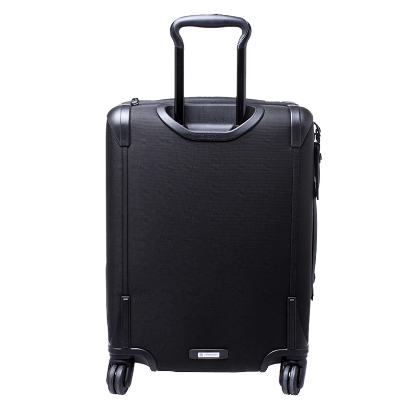TUMI Black Nylon Alpha 2 Rolling Suitcase For Men - Image 4