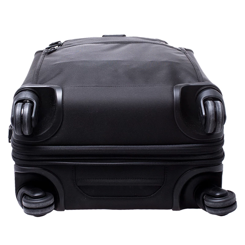 TUMI Black Nylon Alpha 2 Rolling Suitcase For Men - Image 6