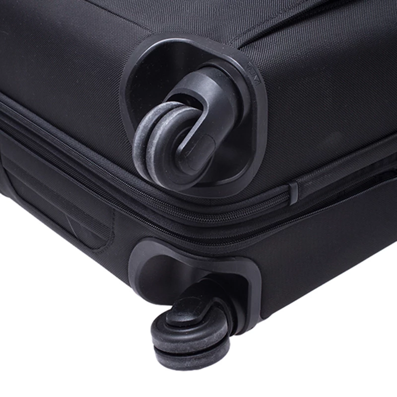 TUMI Black Nylon Alpha 2 Rolling Suitcase For Men - Image 10