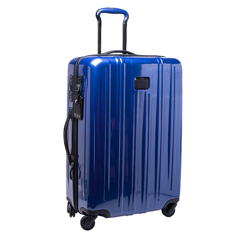 TUMI Blue PVC V3 Rolling Suitcase For Men - Image 3