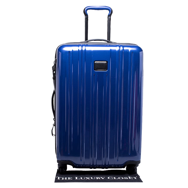 TUMI Blue PVC V3 Rolling Suitcase For Men - Image 10