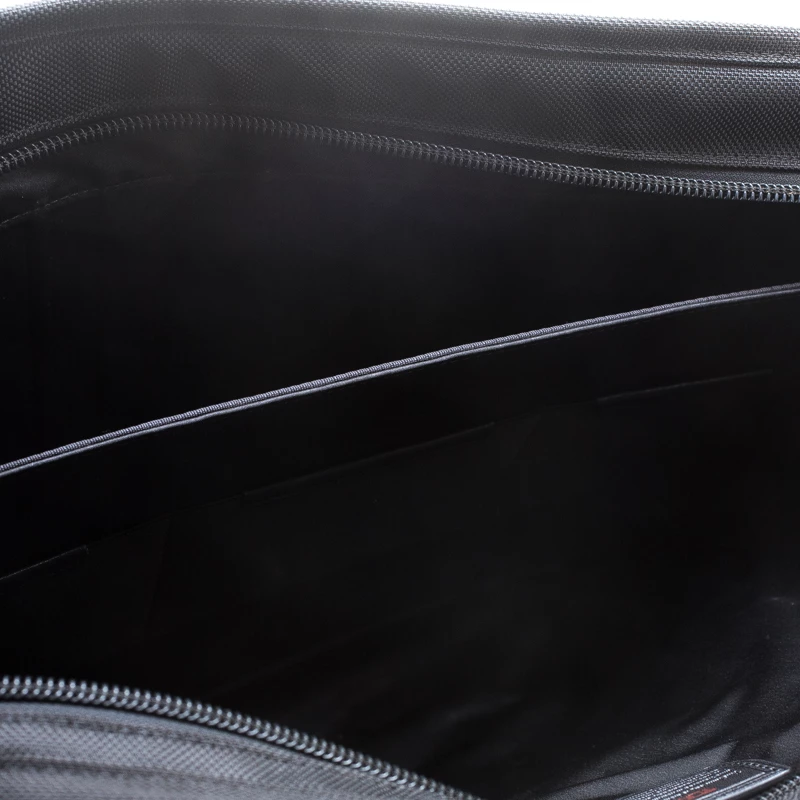 TUMI Black Nylon Alpha II T-Pass Laptop Bag For Men - Image 7