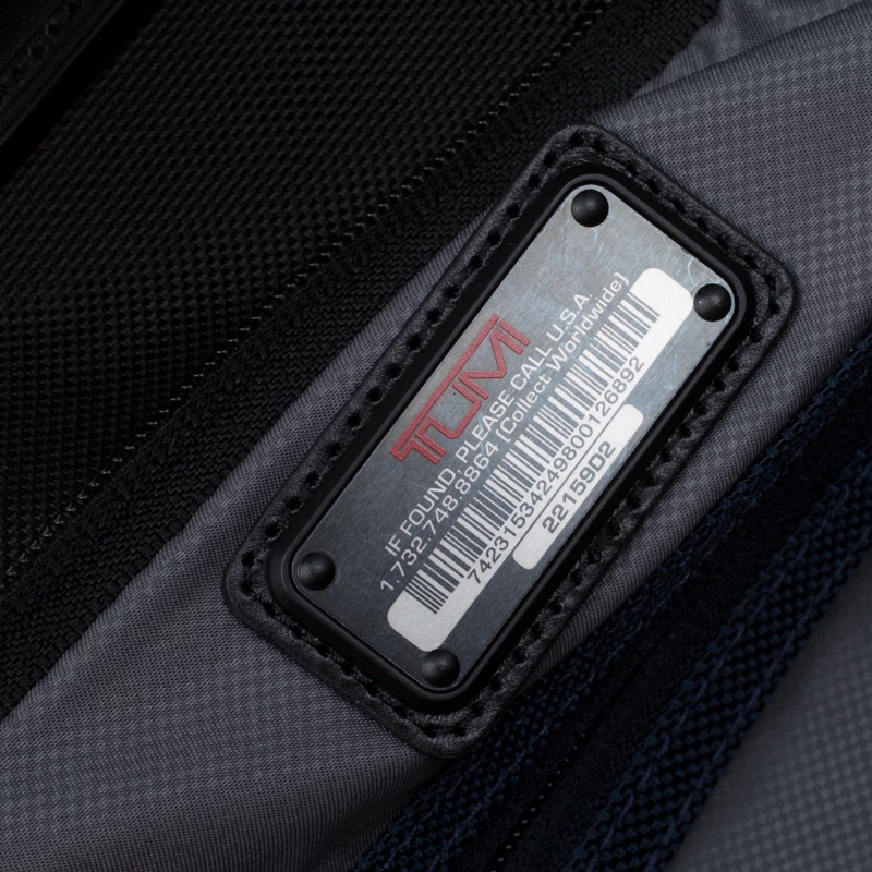 TUMI Black Nylon Alpha 2 Double Expansion Duffel Bag For Men - Image 9