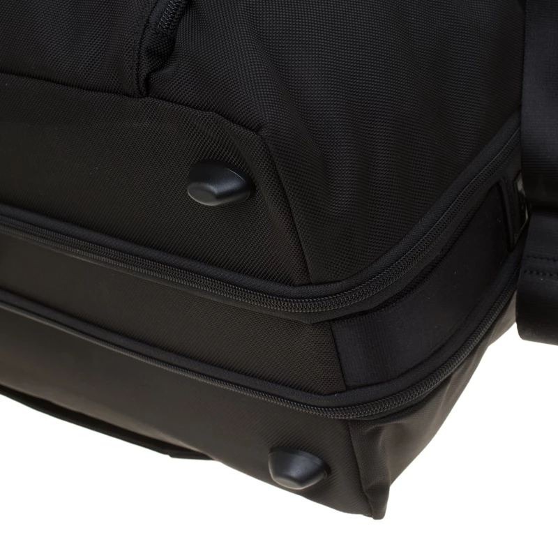 TUMI Black Nylon Alpha 2 Double Expansion Duffel Bag For Men - Image 12