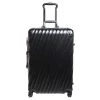 Tumi Black Aluminum 4 Wheel Short Trip Packing Case 19 Degrees Luggage For Men