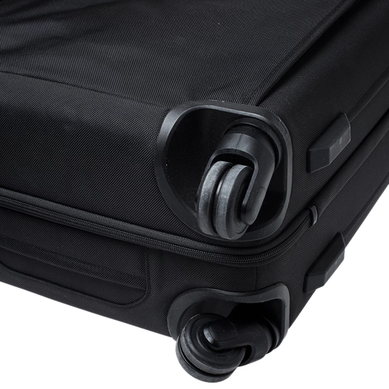 TUMI Black Nylon 4 Wheel Alpha II Short Trip Expandable Packing Case Luggage For Men - Image 12