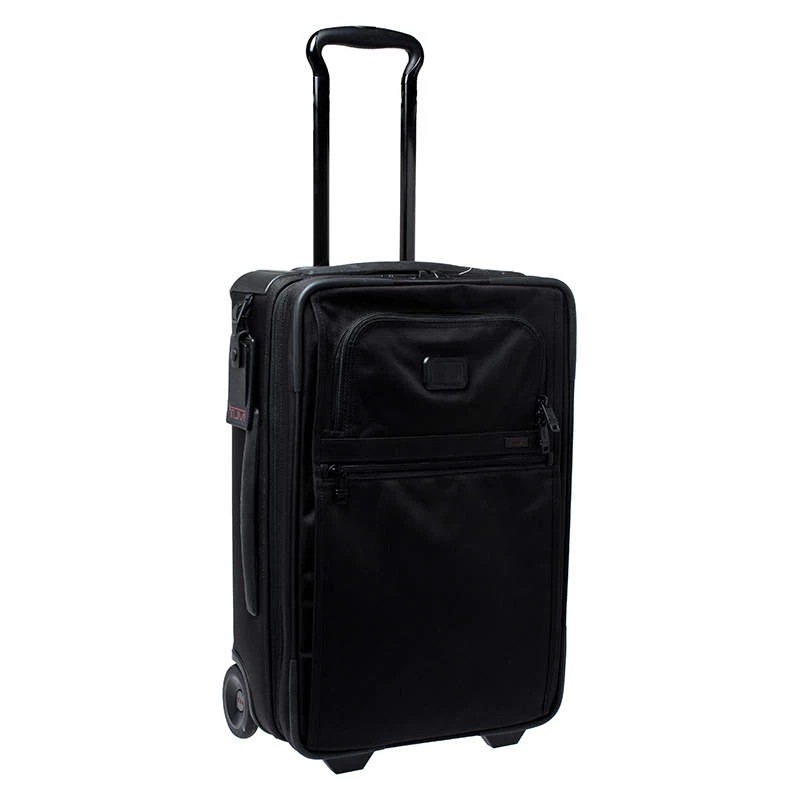 TUMI Black Nylon 2 Wheel Expandable II Carry On Luggage For Men - Image 3