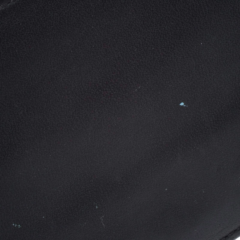 Tumi Black Leather Money Clip Bifold Wallet For Men - Image 5