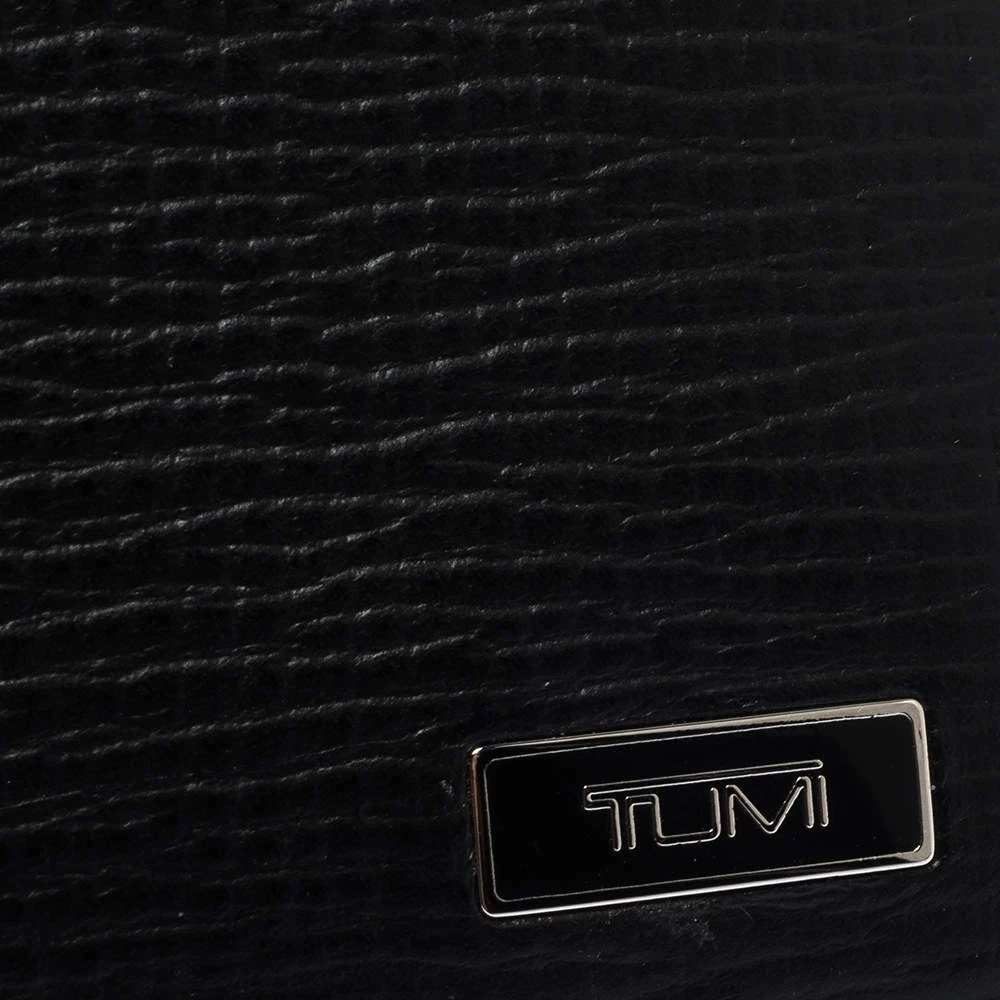 Tumi Black Leather Slim Bifold Wallet For Men - Image 8