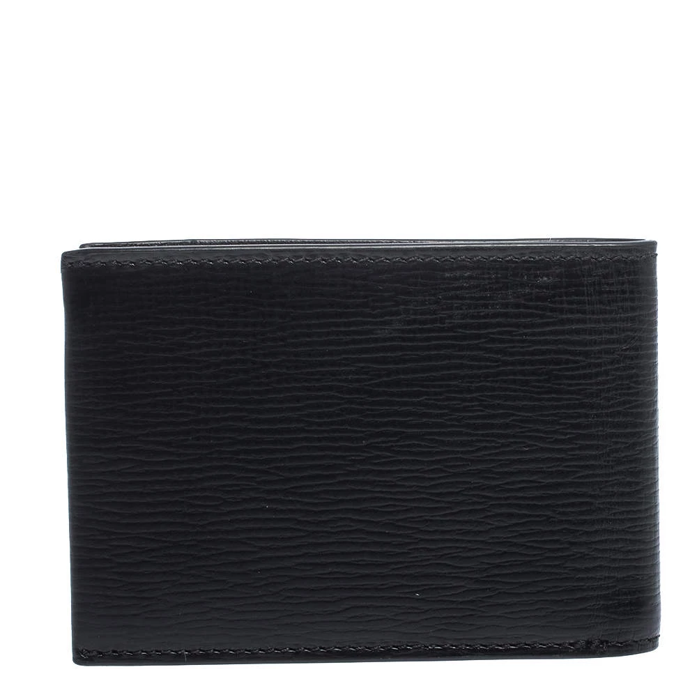 Tumi Black Leather Slim Bifold Wallet For Men - Image 5