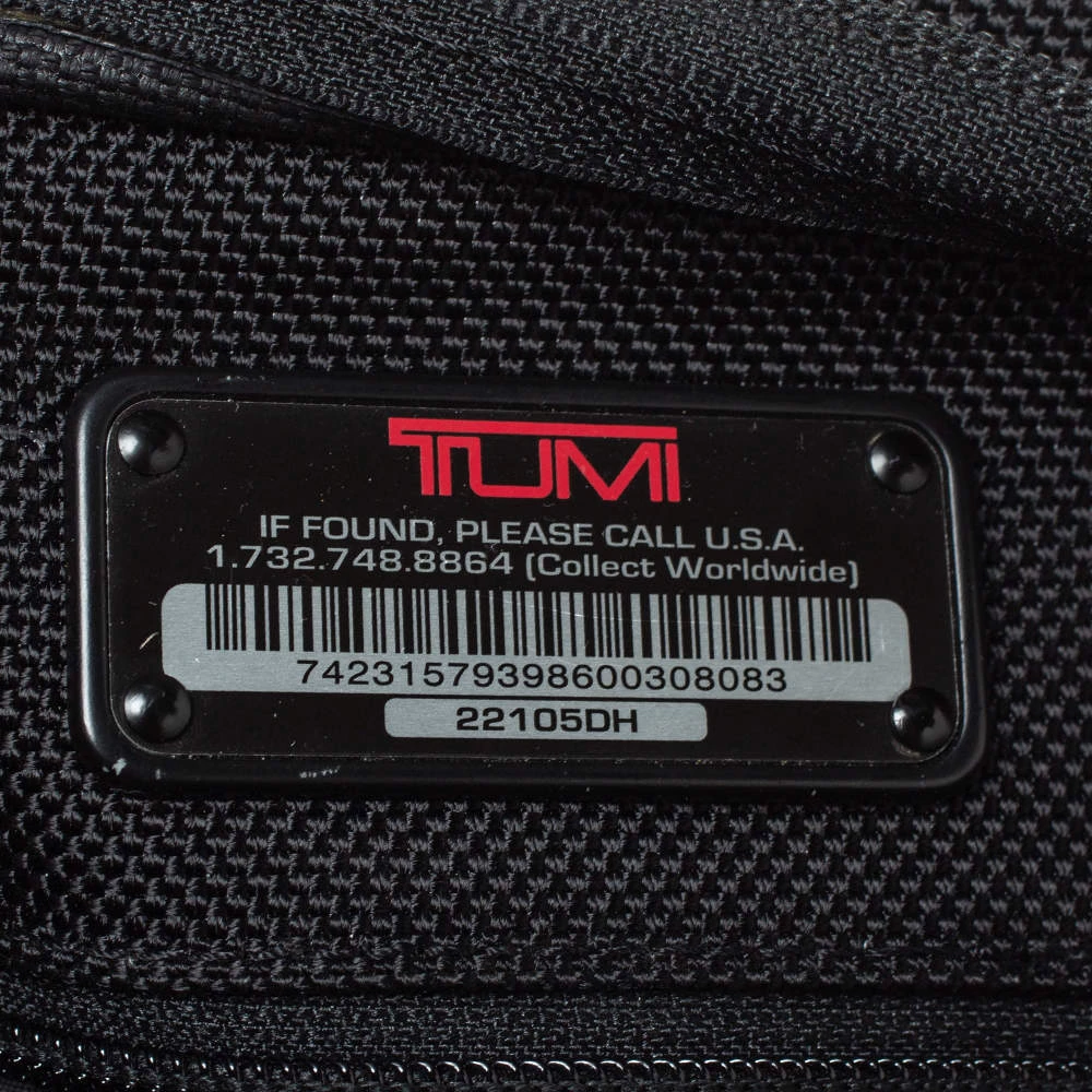 Tumi Black Nylon Messenger Bag For Men - Image 8