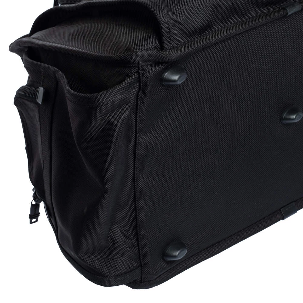 TUMI Black Nylon Alpha Duffle Bag For Men - Image 10