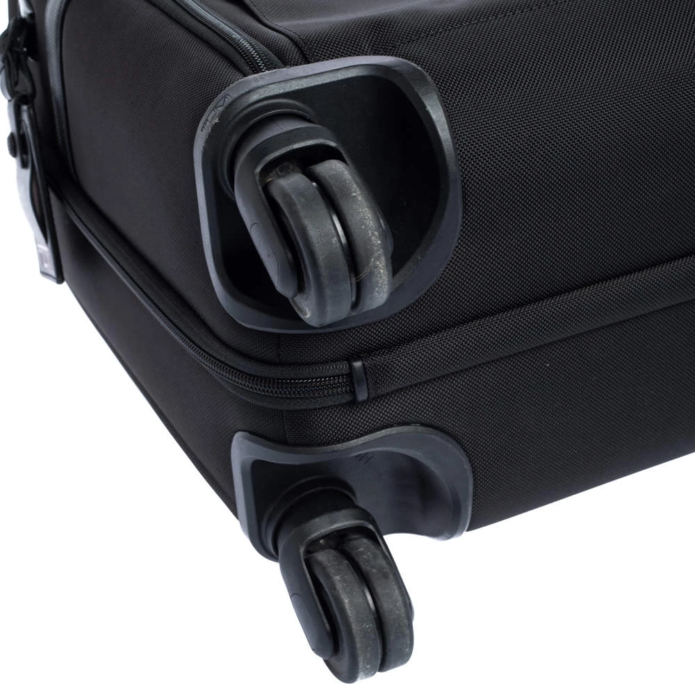 TUMI Black Nylon Alpha 9 Compact 4 Wheel Case For Men - Image 11