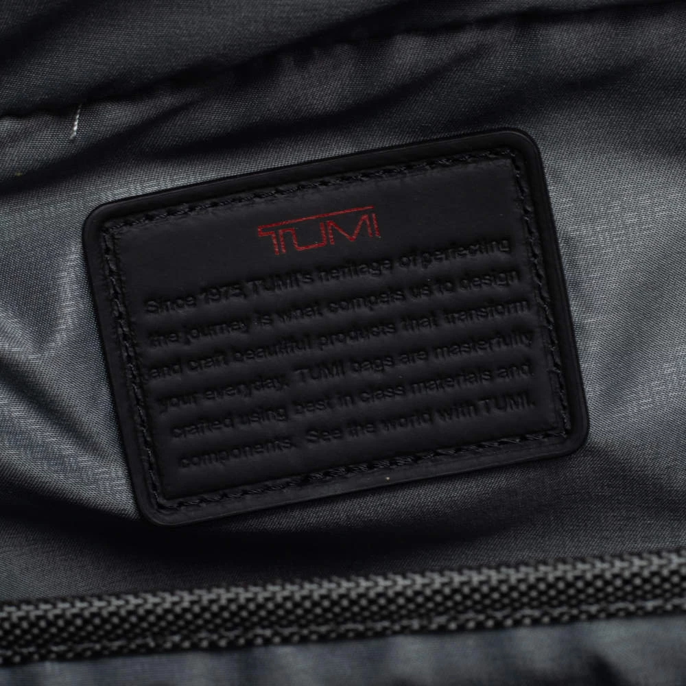 TUMI Black Nylon Alpha 9 Compact 4 Wheel Case For Men - Image 9