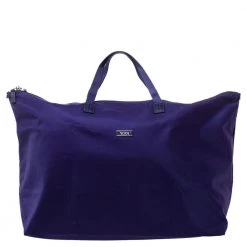 TUMI Purple Nylon Shopper Tote For Men