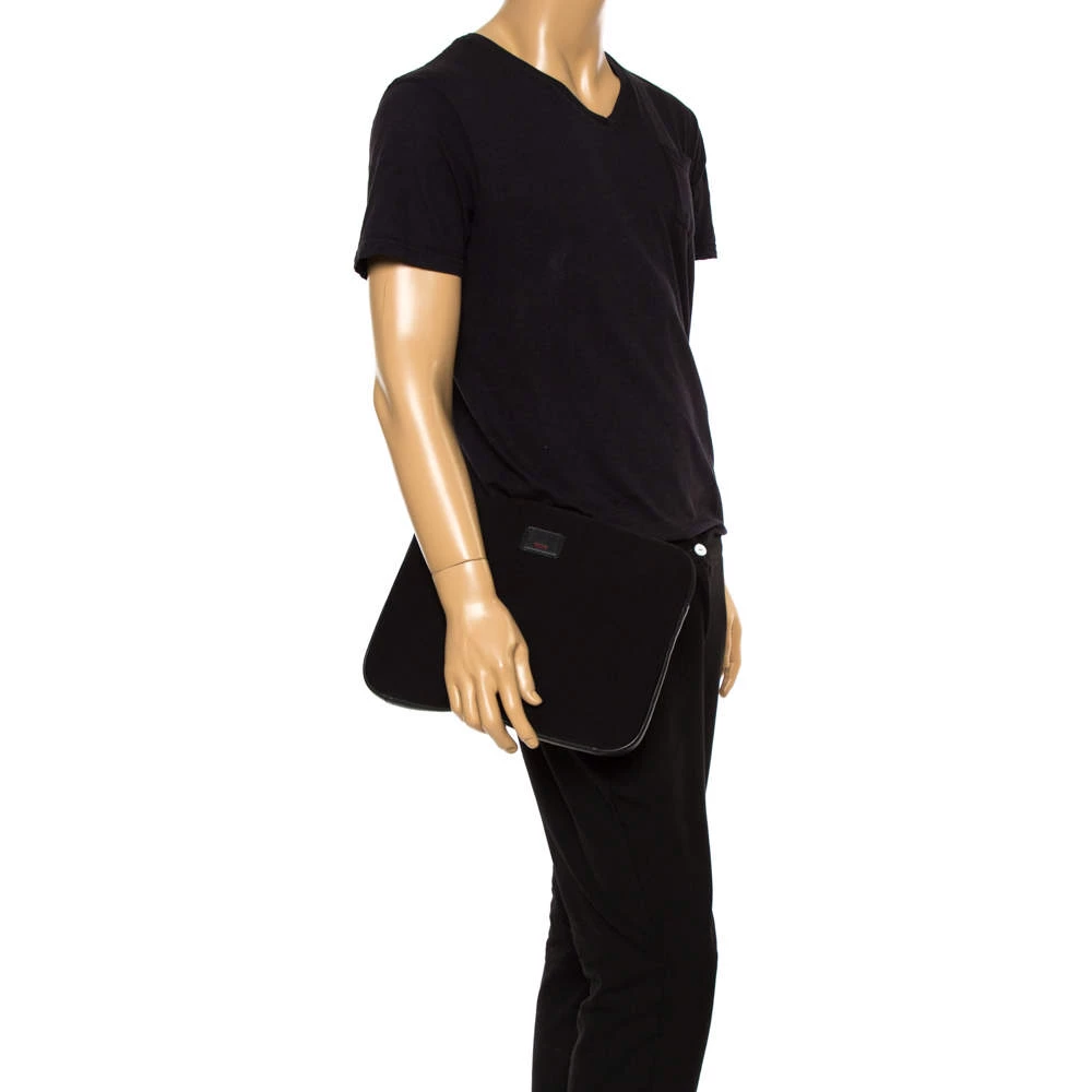 Tumi Black Neoprene Laptop Cover For Men - Image 2