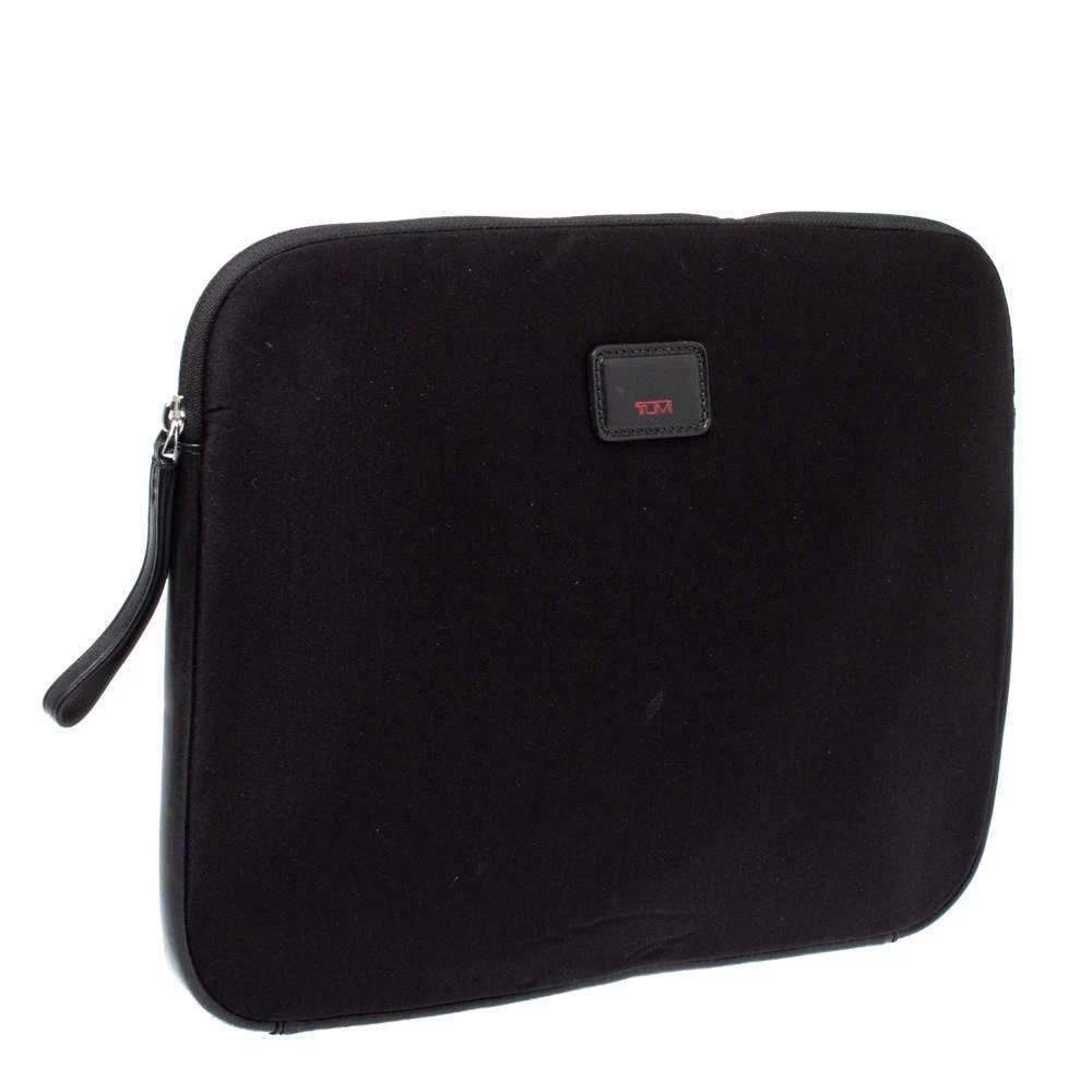 Tumi Black Neoprene Laptop Cover For Men - Image 3