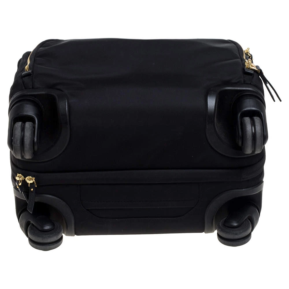 TUMI Black Nylon Oslo Compact Carry On Luggage For Men - Image 7