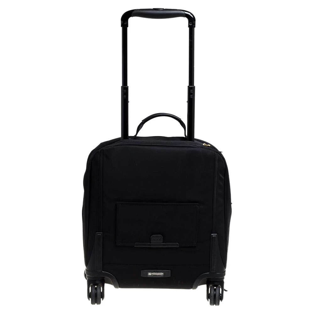 TUMI Black Nylon Oslo Compact Carry On Luggage For Men - Image 5