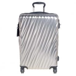 TUMI Sliver Polycarbonate 19 Degree International Carry On Luggage For Men