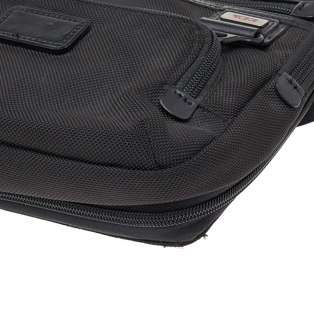 TUMI Black Nylon IPad Case Messenger Bag For Men - Image 11