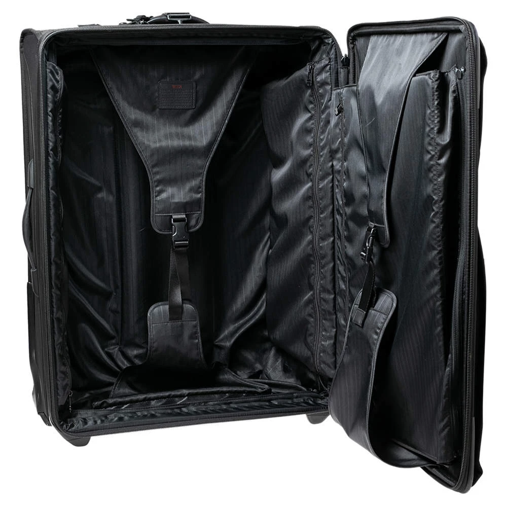 TUMI Black Nylon 2 Wheeled Alpha Expandable Luggage For Men - Image 7