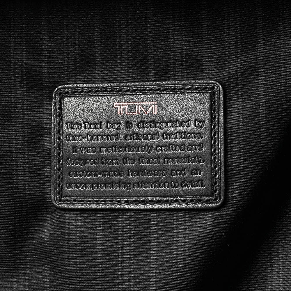 TUMI Black Nylon 2 Wheeled Alpha Expandable Luggage For Men - Image 10