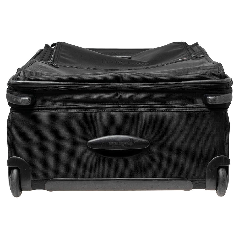 TUMI Black Nylon 2 Wheeled Alpha Expandable Luggage For Men - Image 6